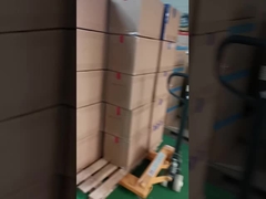 48 mm genişliğinde siyah ve sarı PVC uyarı bantı