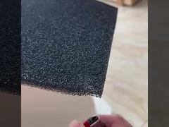 Polyurethane toz filtri Siyah alev geriletici filtre ağ sünger