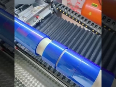 Yüksek sıcaklığa dayanıklı bant mavi PET poliester filmi 0.05mm kalınlığında