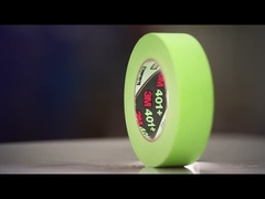 3M 401+ Maske bantı Yeşil Yüksek Sıcaklığa Dirençli Boya Maske bantı