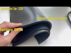 PORON LE-20 Siyah 3mm Polyurethane köpük ses geçirmez Şok geçirmez