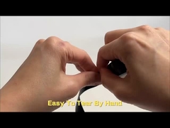 600V yüksek voltaj dirençli siyah PVC elektrik yalıtım bantı