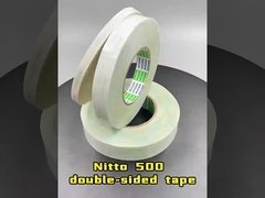Nitto 500 Dokunulmamış kumaş basınç duyarlı çift taraflı yapıştırıcı bant