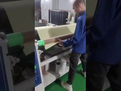 Asetat bez bant fabrikası - Kesme ve paketleme üretim süreci