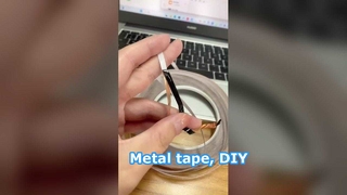 Mükemmel Vitray ve Lehim Projeleri için Profesyonel 0,05-0,18mm Siyah Destekli Bakır Folyo Bant