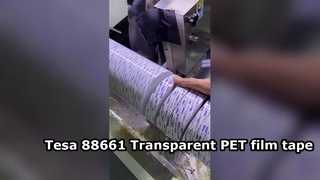 Tesa 88661 88662 88663 Şeffaf PET Işık şeridi kurulum bandı