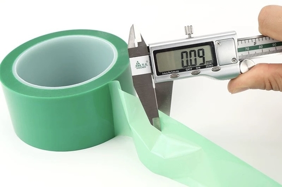 satın al 3M851J yeşil yüksek sıcaklığa dayanıklı bant PET galvanik koruma LED poliester film sprey boya 0.09mm Çevrimiçi üretim