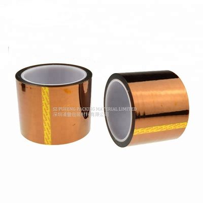 satın al 50 Mikron ESD Kapton Bant, Isıya Dayanıklı Silikon Bant Çevrimiçi üretim