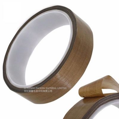 satın al 80 Mikron RoHS Yüksek Sıcaklık PTFE Bant, PTFE Cam Kumaş Bant Çevrimiçi üretim