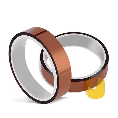 2.2N/25mm Silikon Yapışkan Amber Polyimide Tepe, Sıcaklık Uygulamaları için