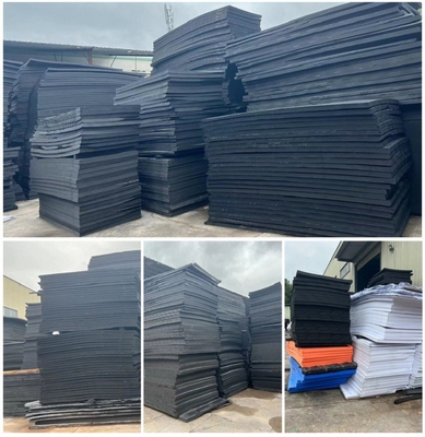 Yüksek yoğunluklu yastıklama şok emici köpük bloğu Boyutu 30 MM X 1000 MM X 1000 MM
