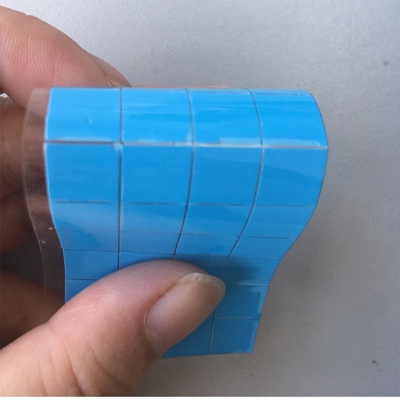 0.5MM Kalınlıklı Lityum Pil Mavi Renk Yumuşak Isı İletici Silikon Yastık