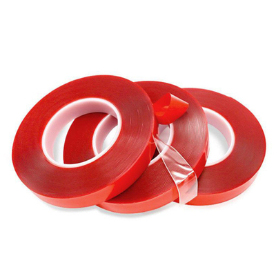 TESA 4965 Çift Taraflı Yapışkan Teyp Kırmızı Film Isıya dayanıklı PET Substrate 0.2MM Kalınlığı