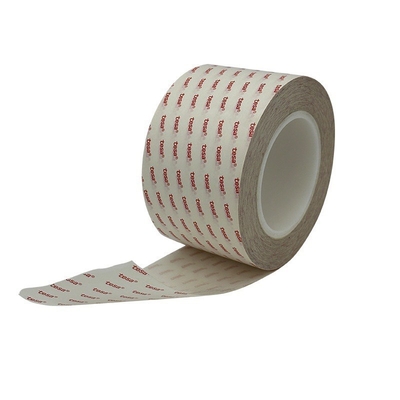 TESA 68537 Şeffaf PET Çok Fonksiyonlu Çift Taraflı Yapıştırıcı Teyp 0.1mm Geri Dönme Engelli