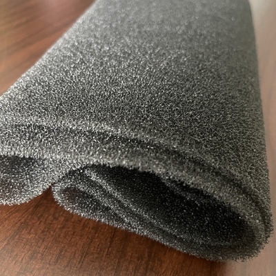 Polyurethane toz filtri Siyah alev geriletici filtre ağ sünger