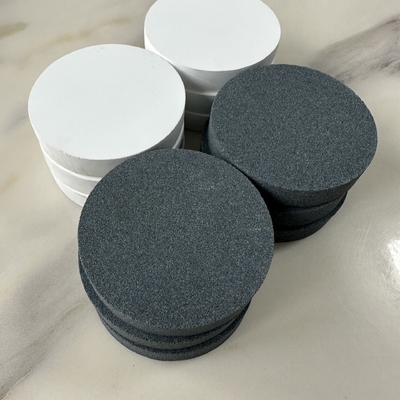 2-6 mm Mikroporous seramik köpük filtresi nanopartikül solunumlu emici plaka