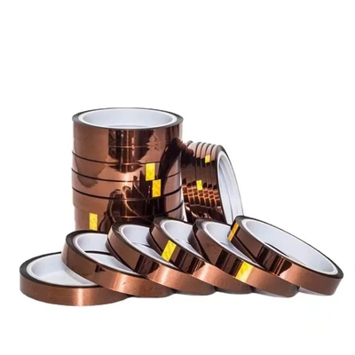 Tesa 51407 Yüksek sıcaklığa dayanıklı 260 derece Kapton Polyimide bant anti-statik kahverengi