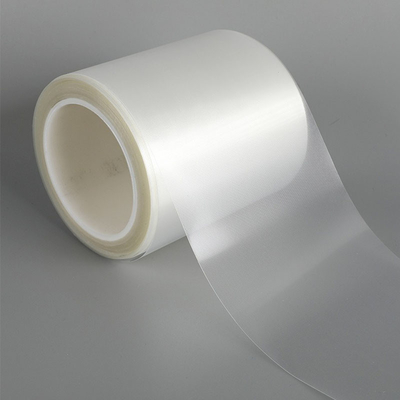 Silikon kaplı 0.05mm Şeffaf Mesh PET Polyester Koruyucu Film