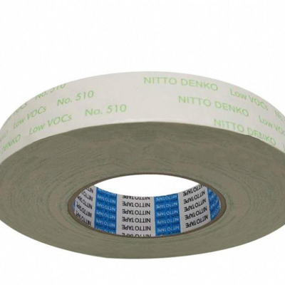NITTO 510 çözücü içermeyen, düşük VOC yapışkanlığı olan akrilik iki taraflı yapışkan bant