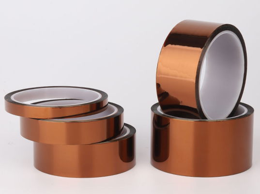 50μm PI Kapton Tape 260°C High Temp Silicone Adhesive Polyimide Film Tape