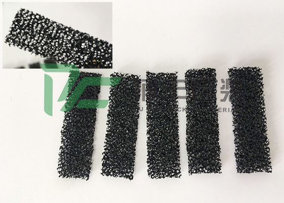 Toz Geçirmez 15mm Köpük Filtre Malzemesi, 35PPI Karbon Filtre Süngeri
