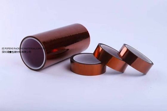 Otomotiv Sensörü 0.05mm Yüksek Sıcaklık Kapton Bant Silikon