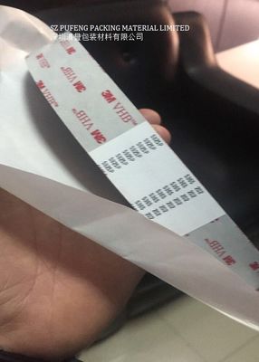 Silikon kaplamalı akrilik çift taraflı yapışkan bant 1 inç x 36 metre