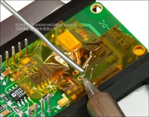 PCB Lehim Maskesi RoHS için 280 Derece 100 Mikron Kapton Poliimid Bant