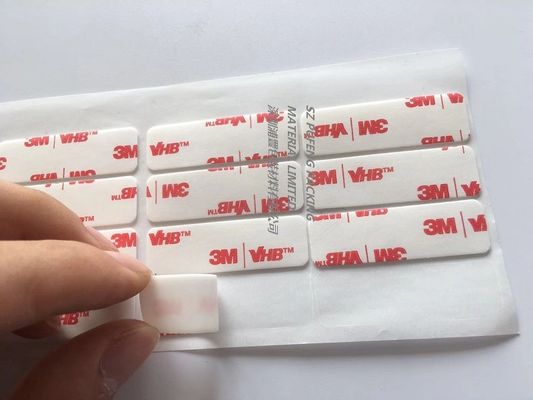 55236 Kağıt Özel Kesim Suya Dayanıklı Akrilik Çift Taraflı Bant 0.12mm Kalınlık