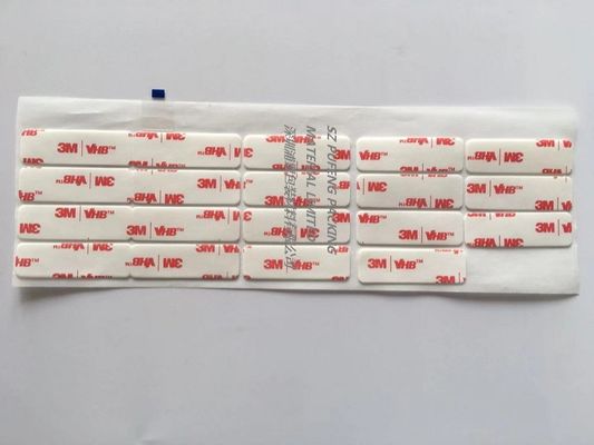 Isıya Dayanıklı 3M Kalıp Kesim Yapışkan Bant, Çift Taraflı RoHS EVA Köpük Pedi